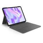 Logitech Combo Touch iPad Keyboard Case with Trackpad for iPad Pro 13 M4 - Graphite