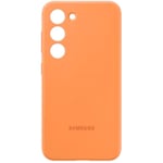 Samsung Galaxy S23 5G Silicone Case - Orange