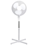 16" Floor Standing Oscillating Fan 3 Speed Electric Pedestal Cross Base Stand