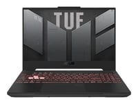 ASUS TUF Gaming A15 FA507NU-LP132W - AMD Ryzen 7 - 7535HS / jusqu'à 4.5 GHz - Win 11 Home - GF RTX 4050 - 16 Go RAM - 512 Go SSD NVMe - 15" 1920 x 1080 (Full HD) @ 144 Hz - Wi-Fi 6, Bluetooth - gris métallisé