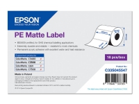Epson PE - Matt - 102 x 51 mm 535 etikett (er) (1 rulle/rullar x 535) matrisskurna etiketter - för ColorWorks CW-C4000E (BK), CW-C4000E (MK) TM C3500
