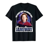 Star Trek Voyager The Janeway The Right Way Graphic T-Shirt T-Shirt