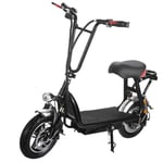 SILOLA Mini Electric Scooter with Folding Pole, High Speed Electric Scooter with Burglar Alarm for Off Road Riding And Powerful 350W Motor Scooters