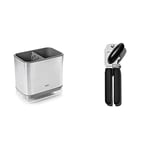 OXO Good Grips Stainless Steel Sinkware Caddy & Good Grips Soft Handled Tin Opener