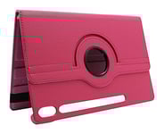 360 Fodral Samsung Galaxy Tab S7 FE 12.4 (SM-T736) (Hotpink)