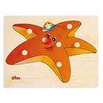 Dida - Puzzle Bois bébé - étoile de mer - Puzzles pour Les Enfants avec Boutons en Bois