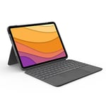 Logitech Combo Touch iPad Air (4th, 5th gen - 2020, 2022) Keyboard Case, QWERTY Italian Layout - Grey