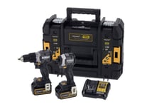 Dewalt Mclaren Dcd85m U. Dcf85m 2 Gear-Batteri Slagboremaskine, Batteri Slagboremaskine Inkl. Ekstra Batteri, Inkl. Oplader