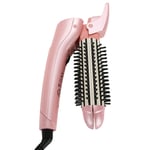 Folding Adjustment Mini Straightener & Curler Comb Hair Stick Styling Tool AUS