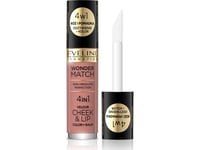 Eveline Wonder Match Blush And Liquid Lipstick 4-In-1 No. 01 4.5Ml