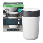 Tommee Tippee Twist & Click Nappy Disposal Tub - White