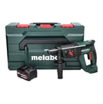 Metabo KH 18 LTX 24 Marteau perforateur burineur sans fil 18 V 2,1 J SDS plus + 1x Batterie 4,0 Ah + metaBOX - ohne Ladegert