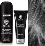 Mane Hair Thickening Shampoo & Mane Hair Thickener & Root Concealer (200 Ml) (Je