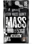 Warrior Mass Protein Powder – 5.04Kg – Serious Mass Gainer – High Calorie, Weigh