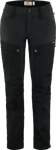 Fjällräven Women's Keb Trousers Curved 46 Short, Black Short female