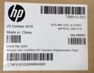 HP EliteBook 840 G2 Notebook PC 799515-601 799516 i5-5200U Motherboard NEW