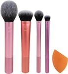 Real Techniques Everyday Essentials + Makeup Sponge Kit, Makeup Brushes and Make
