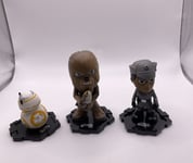 Star Wars Funko Mystery Mini Bundle - The Last Jedi - Chewbacca , Finn And BB-8