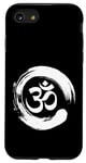 Coque pour iPhone SE (2020) / 7 / 8 Om Yoga Ohm Hindou Méditation Zen Enzo Cercle Spirituel Paix