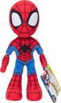 Spidey and His Amazing Friends SNF0002 Spiderman Soft Toy ,Black,20Cm