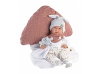 Llorens Mimi Gråtande Docka I Grå Sovsäck, 40 Cm (Gxp-607949)