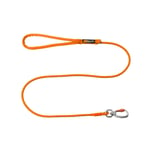 Non-stop Trekking rope leash - Orange 8 mm / 1.2 m
