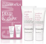 This Works Prep and Glow Gift Set: Perfect Legs Skin Miracle 50ml & Perfect Balm