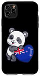 iPhone 11 Pro Max New Zealand Heart Panda Pride New Zealand Flag Roots Kiwi Case