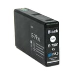 1 Black XL Ink Cartridge to replace Epson T7901 (79XL) non-OEM / Compatible