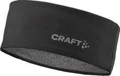 Craft Unisex Adv Windblock Fleece Headband Black, S/M