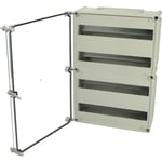 DIN-skena låda MC EKUM 563818 T-3FSH 4x19M, 560x380x130 mm