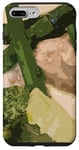 Coque pour iPhone 7 Plus/8 Plus Thaï vert poulet curry art abstrait avec haricots et brocoli