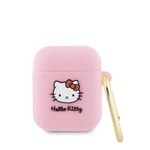 Hello Kitty Silicone AirPods Case Pink for Apple AirPods 1 and AirPods 2 New
