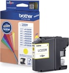Brother DCP-J 4120 DW Brother Blekkpatron Gul LC-223Y (5.9ml) LC223Y (Kan sendes i brev) 50269504