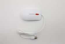 Lenovo All-In-One M700z E63z S200z S400z USB Wired Mouse White 00PH134