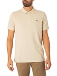 GANTRegular Shield Pique Polo Shirt - Silky Beige