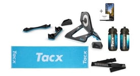 Hometrainer tacx neo 2t smart   tacx   neo motion plates   ceinture cardiaque garmin   serviettetacx   bidons   abonnements premium tacx   6 mois