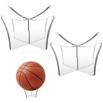 2 stycken Basketställningshållare Fotbollsställning Ball Display Stand