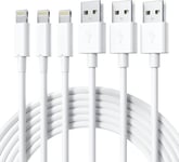 MONDODIGITALE-iPhone Chargeur,Câble Lightning [Certifié MFi] 3PACK 1M avec Connecteur Ultra Résistant iPhone Cable pour iPhone 13 13 Pro/Max 12 12Pro/Max SE 11 Pro/Pro Max X XS XR 8 7 6 6s 5s iPad/A