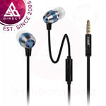 Groov-e Smart Buds Metal Earphones with Remote Mic│3.5mm Plug│Comfortable Fit