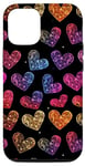 Coque pour iPhone 13 Pro Modèle de coeurs