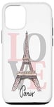 Coque pour iPhone 14 Pro Paris Tour Eiffel - Love Paris Cute Trendy Phone case