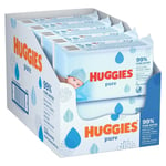 Huggies Pure Baby Wipes Jumbo Pack 720 Baby Cleansing Wipes Total 99% Pure Water