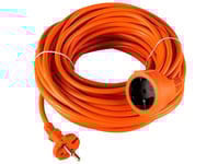 Blow Pr-160 Förlängningssladd 1 Uttag Utan Jord 30M Orange 2X1,5Mm