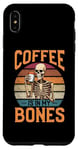 iPhone XS Max Retro Coffee Brewer Skeleton Case