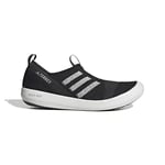 adidas Unisex Terrex Boat Slip-On Heat.RDY Water Shoes Sneaker, core Black/Cloud White/Silver met, 9 UK