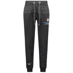 Geographical Norway Mime Men Mime Men Pantalon Jogging Style - Vetements Sport Confortable Doux - Survetement Homme Decontracte Coton - Automne Hiver Printemps Été (Gris Fonce L)