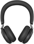 Jabra Evolve2 75 Link380c UC Stereo, Bluetooth, inkl. laddningsställ - Svart
