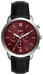 Fossil FS6016 Neutra Röd/Läder Ø42 mm