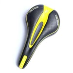 Big Bargain Store Comfortable bicycle seat cushion suitable for road bikes and mountain bikes bicycle seat cushion gel with padded design yellow